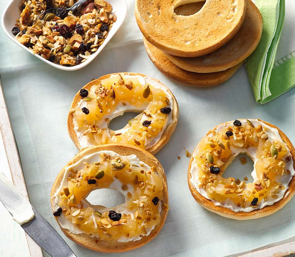Golden Bagel Apple Pie